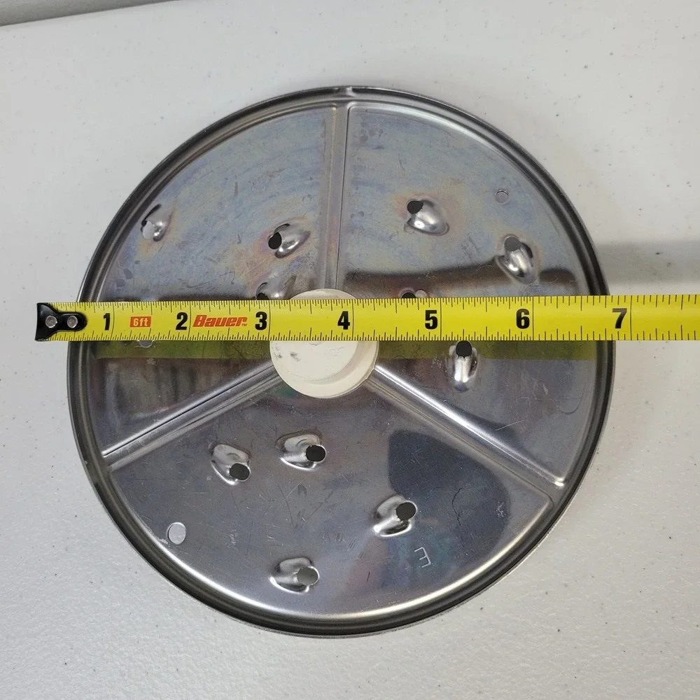 KitchenAid‎ Food Processor 4mm Shredder Slicer Disc Attachment Replacement